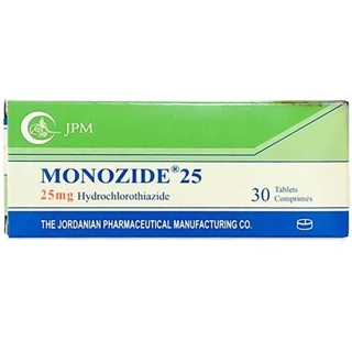 JPM Monozide Hydrochlorothiazide Tablets 25mg 30 Count
