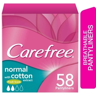 Carefree Fresh Scent Panty Liners 58 Pieces