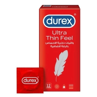 Durex Feel Thin Ultra Featherlite Condoms 12 Pieces