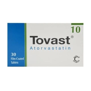 Tovast Atorvastatin Tablets 10mg 30 Count