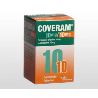 Coveram Tablets 10mg/10mg 30 Pieces