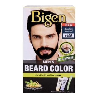 Bigen Real Black Men's Beard Colour No Ammonia