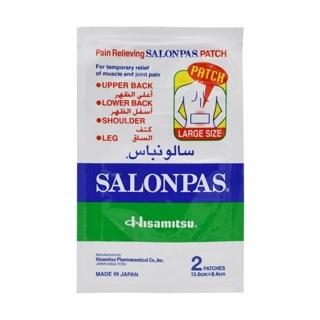 Salonpas Hot Patch Pain Relieving 2 Pack