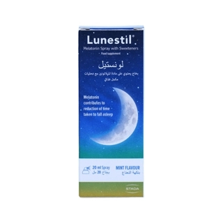Lunestil Mint Flavour Melatonin Spray 20ml