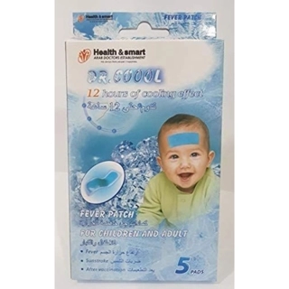 Dr Cool Fever Patch for Children & Adults 5 Pads