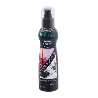 Enjoy Nature Caramel & Vanilla Massage Oil 175ml