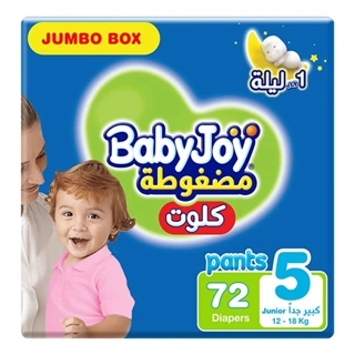 Babyjoy Culotte Junior Diapers 72 Pieces