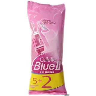 Gillette Blue 2 Plus Pink Razors for Women 7 Pieces