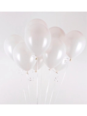Pearl white balloon