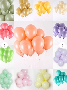 Pastel Colors Balloons