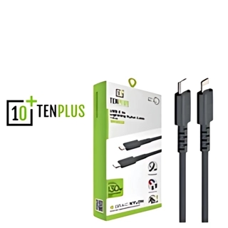 Ten Plus Type-C to Lightning Charger Cable 1m