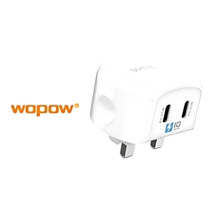 Wopow 35W 2-Port Type-C White Home Plug