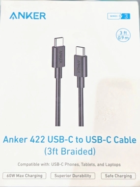 Anker Fabric Type-C - Type-C 0.90 cm Charger Cable
