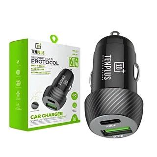 Ten Plus Lighter Plug 2 Ports 1 Usb 1 Type C 20w