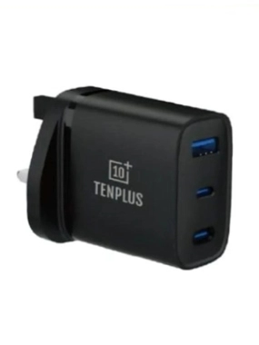 Ten Plus 45W GaN Fast Wall Charger with 2 Type-C and 1 USB Ports