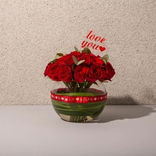 Love You Vase
