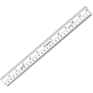 Roco rq-10831 30cm مسطرة شفاف