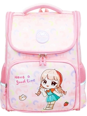 "Radiant Pink" Girls' Backpack