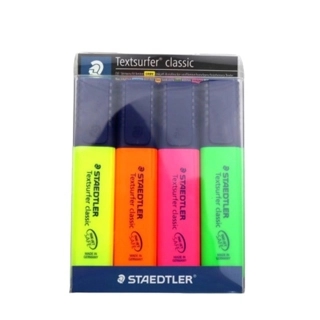 Staedtler اقلام تظهير 4لون