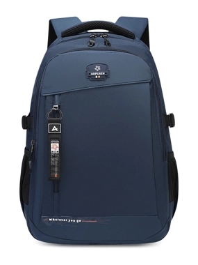 Boys' backpack, navy blue