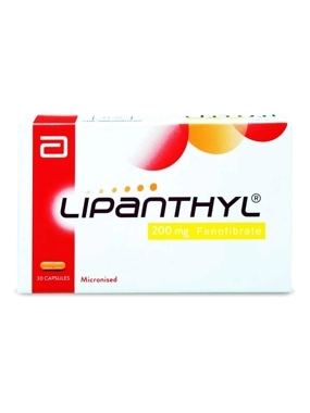 LIPANTHYL 200MG 30CAP