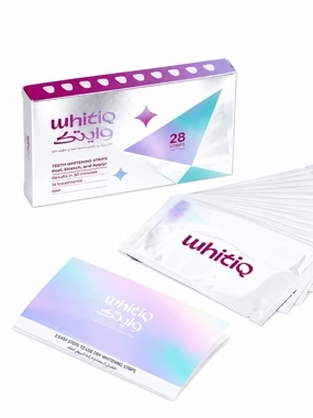 whitiq PAP dry teeth whitening 28 strips - Mint