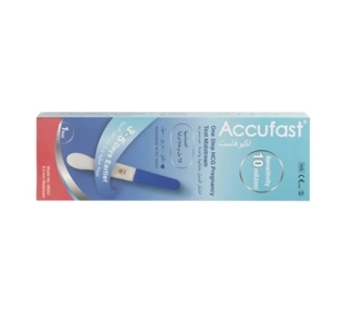 Accfast midstream pregnancy test