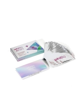 whitiq hp dry teeth whitening 28 strips - lemon