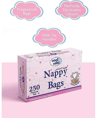 COOL&COOL NAPPY BAGS 250PIC