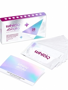 whitiq PAP dry teeth whitening 28 strips - Clove