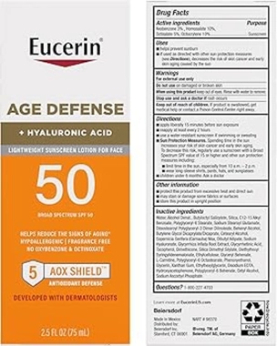 EUCERIN AGE DEFENSE SUN SCRENE 75ML