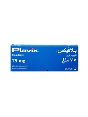 PLAVIX 75MG 28TAB