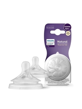 PHILIPS AVENT NATURAL TEATS NAT 6+M