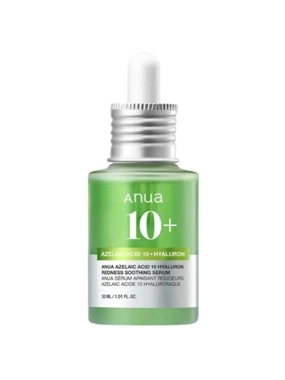 ANUA Azelaic Acid 10% + Hyaluron Serum for Calm and Radiant Skin, 30ml