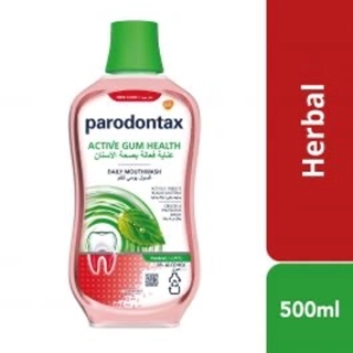 PARODONTAX ACTIVE HERBAL MOUTH WASH 500ML