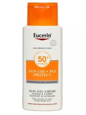 Eucerin Sun Protection Leb Protect Cream-Gel SPF50 150ml