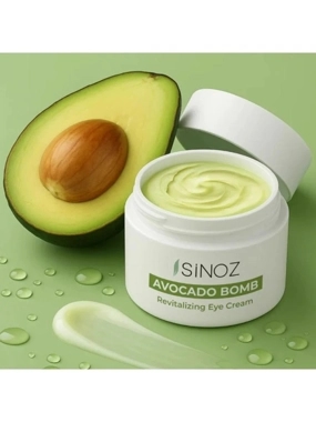 Sinoz Avocado Bomb Revitalizing Eye Cream – 15 ml