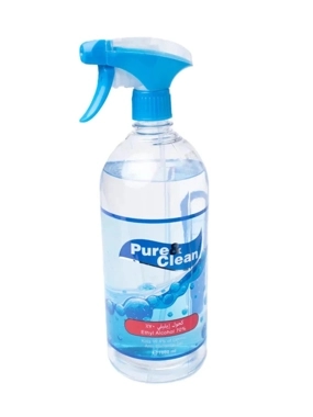 PURE&CLEAN 70% ALCOHOL SPRAY 1000ML