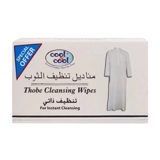 COOL&COOL THOBE CLEANSING WIPES 12 PIC