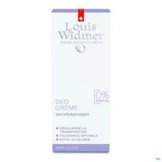 LOUIS WIDMER DEO CREAM 40 ml 0%parfum