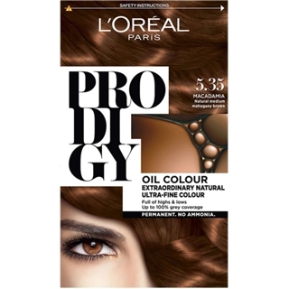 LOREAL HAIR COLOR PRODIGY 5.35 MAHOGANY GOLDEN BROWN