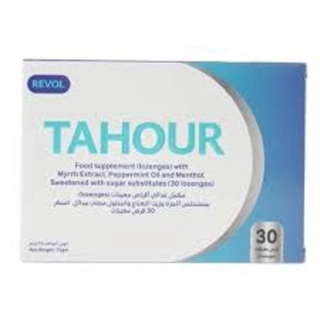 Tahour, Revol, Lozenges, Myrrh, Peppermint & Menthol - 30 Pcs