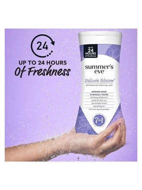 SUMMERS EVA DELICATE BLOSSOM FEMININE WASH 444ML