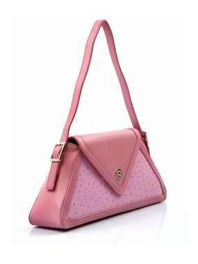 Triangle bag pink