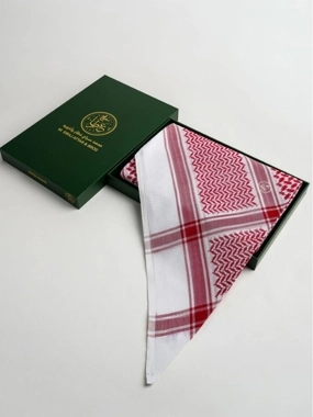 Hafawah Al-Attar 1 Red Shemagh