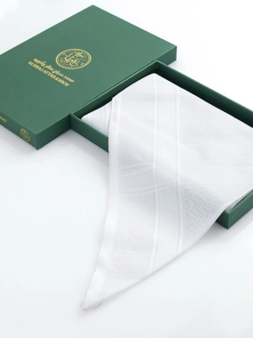 White Yaqoot Shemagh