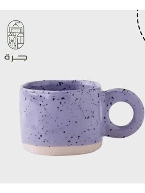 Ceramic mug - purple