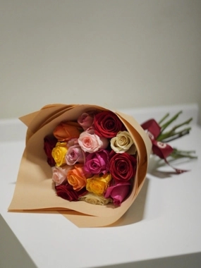 Colorful Roses Bouquet