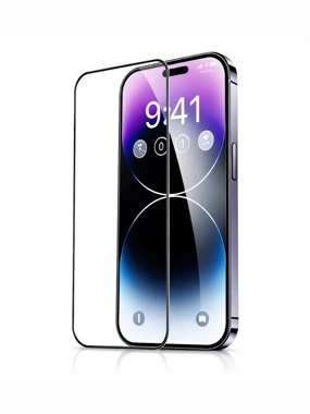 Premium Clear Tempered Glass with Edge Frame – Compatible with iPhone 11 Pro & XS
