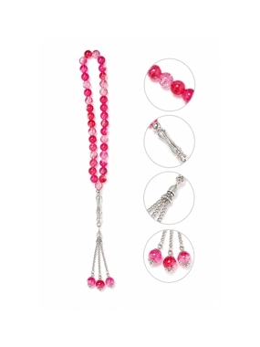 Luxury Pink Tasbih Beads
